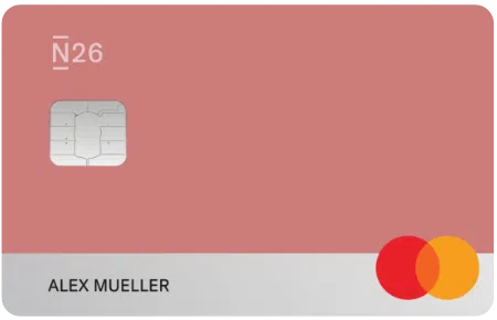 Bild der N26 Smart debitkarte für studenten aus deutschland