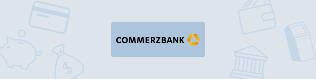 Logo der Commerzbank in Deutschland