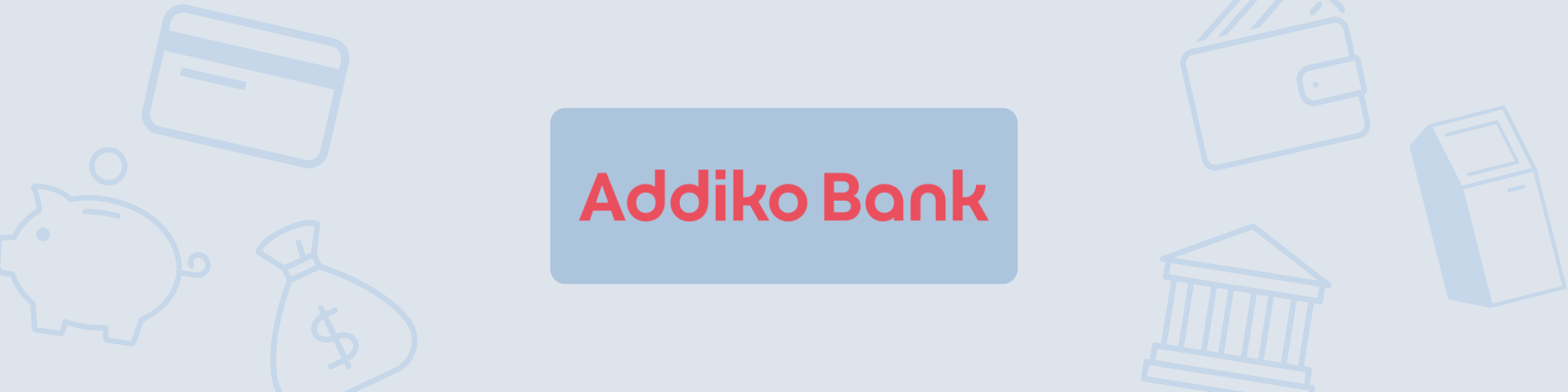 Logo der Addiko Bank, einem Finanzdienstleister in Österreich