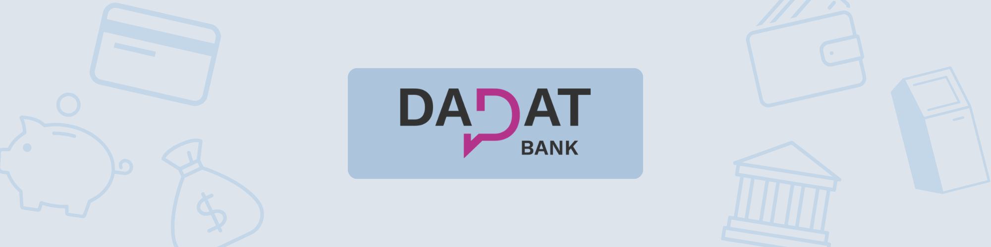Logo der DADAT Bank – österreichische Direktbank mit digitalem Fokus