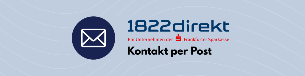Kontakt zur Bank per Post