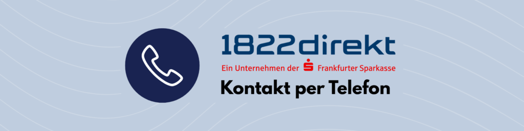1822driekt Kontakt per Telefon
