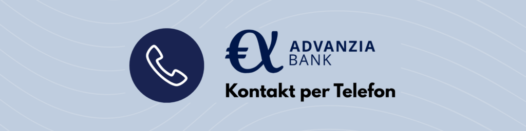 Advanzia Kontakt per Telefon