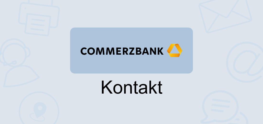 Kontakt zur Commerzbank via Mail, Chat, Telefon