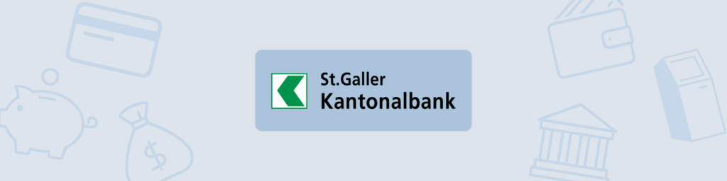 Logo der St. Galler Kantonalbank in der Schweiz